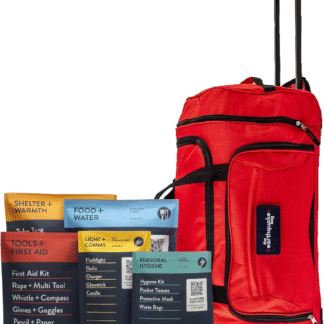 Comprehensive 72-Hour Emergency Preparedness Kit for Earthquakes, Hurricanes, Wildfires, Floods, and Other Disasters